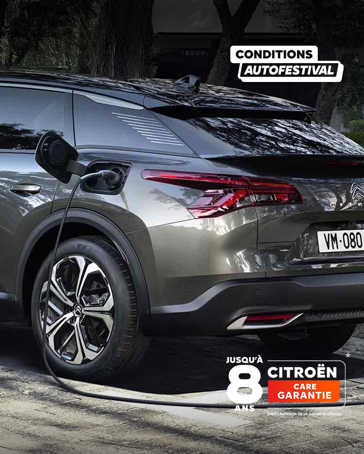 Citroën C5 X Plug-in Hybrid vue latérale