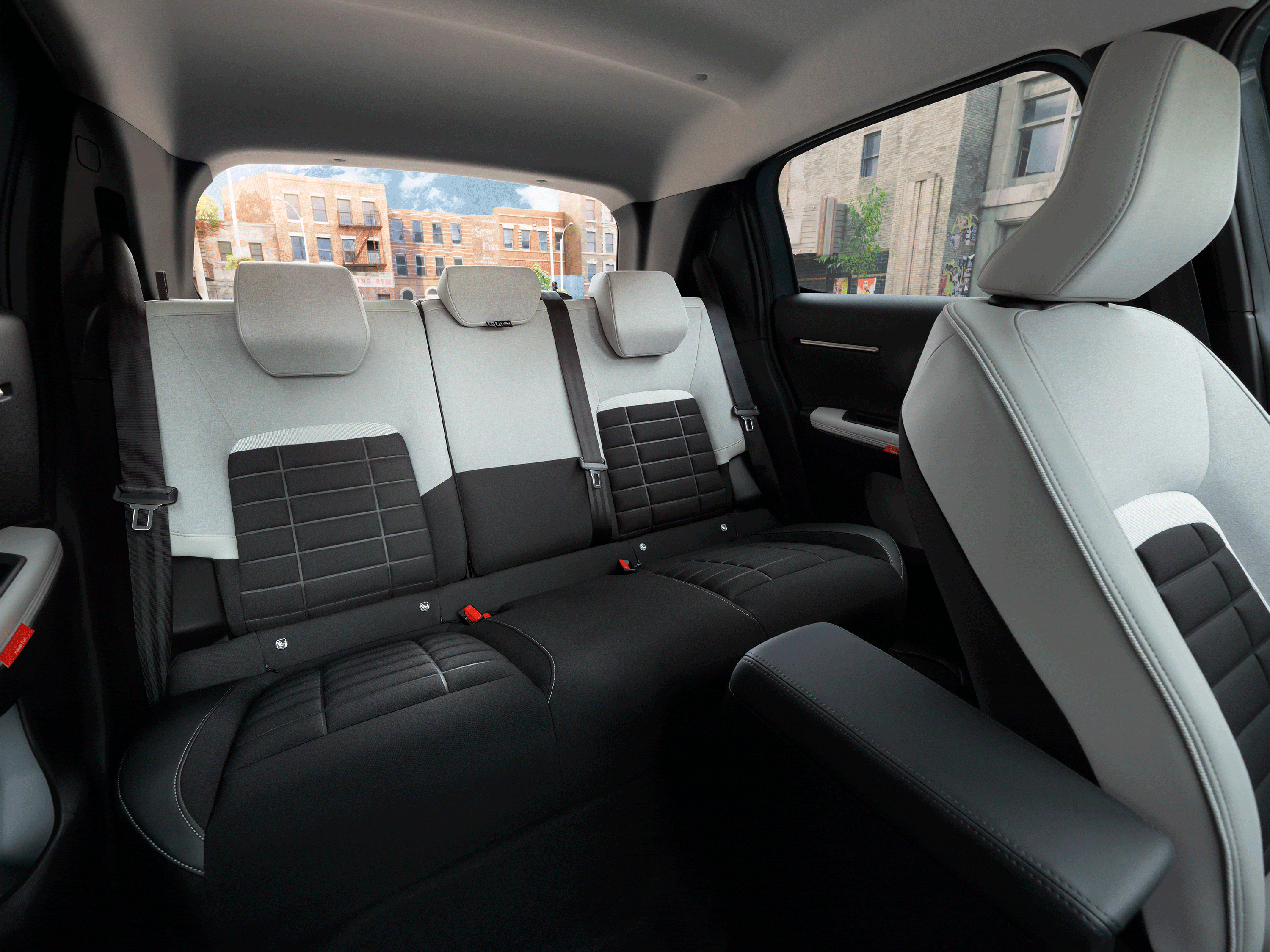 Vue intérieure de la Citroën C3 compacte mettant en avant les ajustements du confort des sièges pour une mobilité quotidienne plus fluide et abordable.