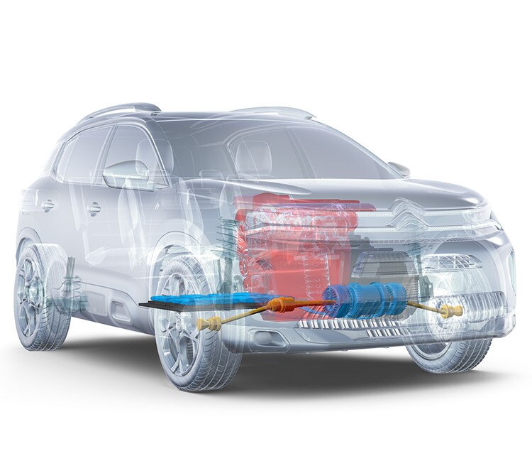 Caractéristiques hybride et hybride rechargeable de C5 Aircross